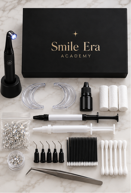 Kit professionnel de strass dentaires