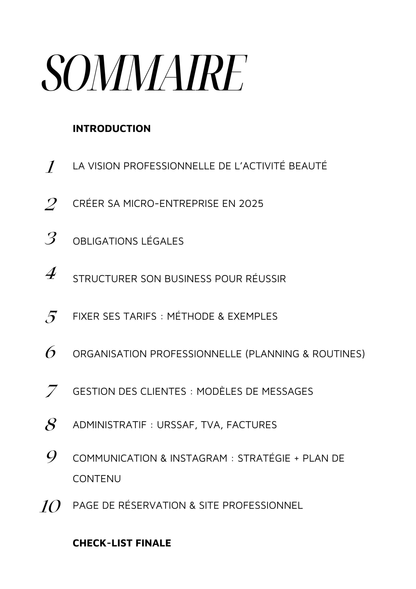 Lancer son activité beauté en 2026 - Guide simple et complet